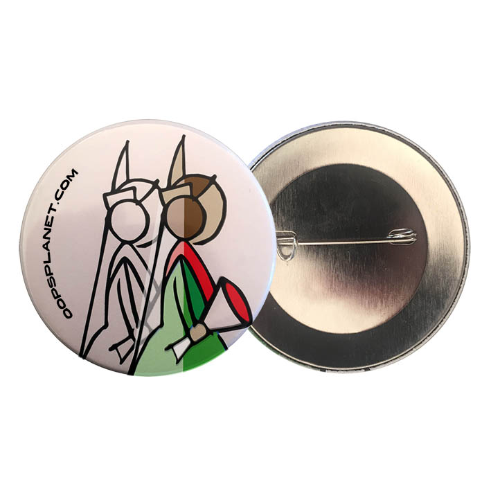 CHAPA 2 FALLERAS 59mm